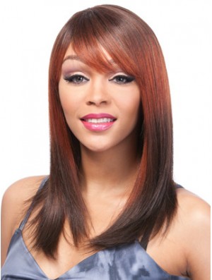 16  inchOmbre / 2 Tone Lace Front Perücken für schwarze Frauen