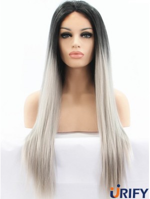 Bestes glattes menschliches Haar für schwarze Frauen Ombre / 2 Color Long Length