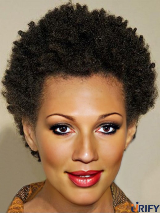Afrikanische Frisuren für Frauen Remy Human Kinky Style
