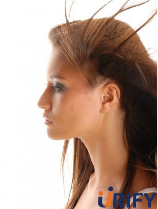 Gute Auburn Straight Remy Echthaarspange in Haarverlängerungen