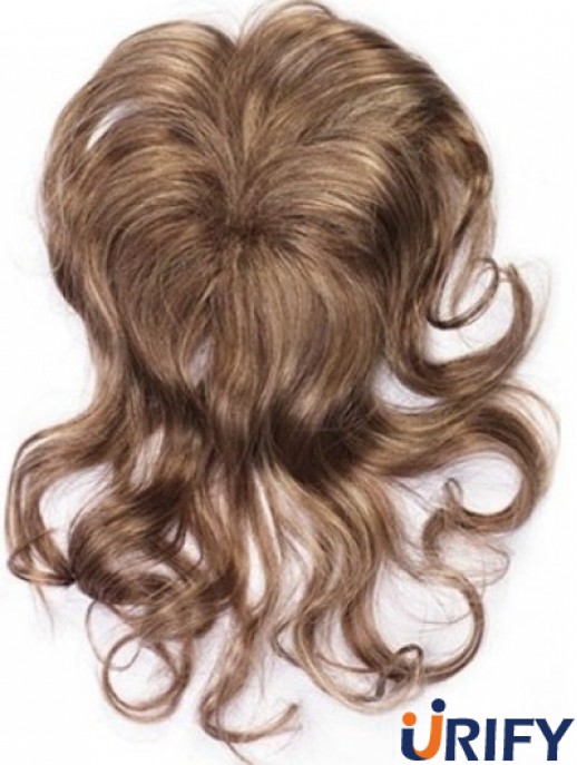 Clip In Haarteile Mit Synthettic Wavy Style Brown Farbe