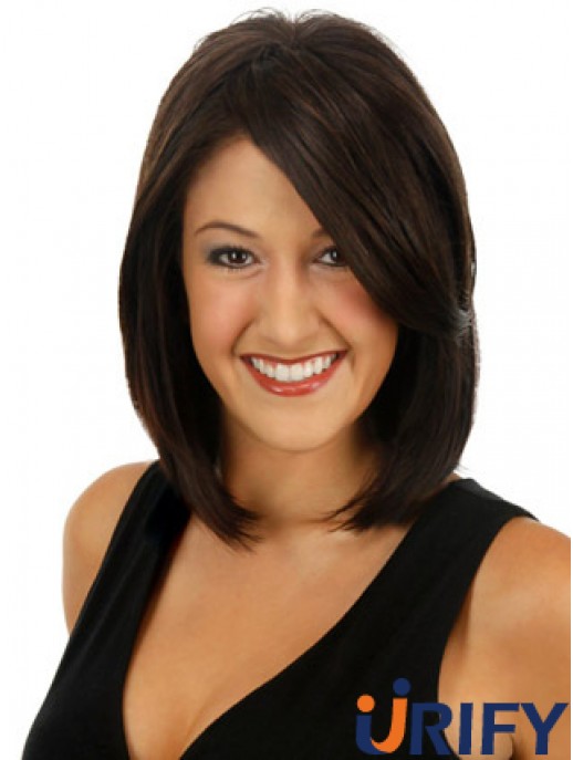 Clip In Haarteile für Frauen UK Brown Color Straight Style
